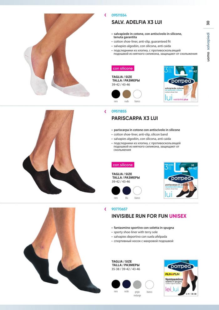 Pompea Pompea-catalogo Socks 2019 Collant-31  Catalogo Socks 2019 Collant | Pantyhose Library